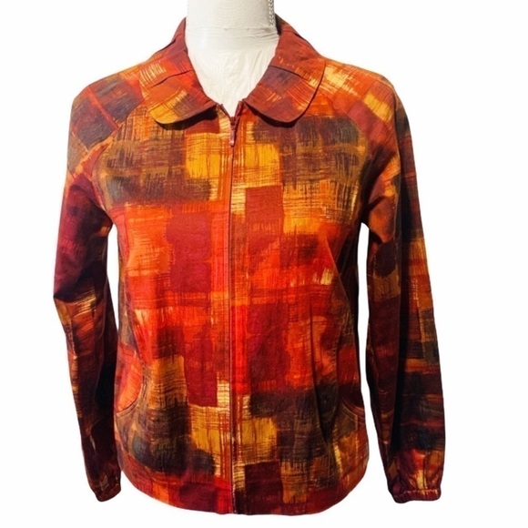 Pendleton paint strokes fall colors jacket sz XS - Picture 3 of 13